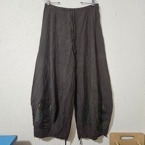 Blue Fish billow pants 100% organic linen Vintage